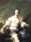 Jjean-Marc nattier, Portrait of Angelique d'Allonville de Louville